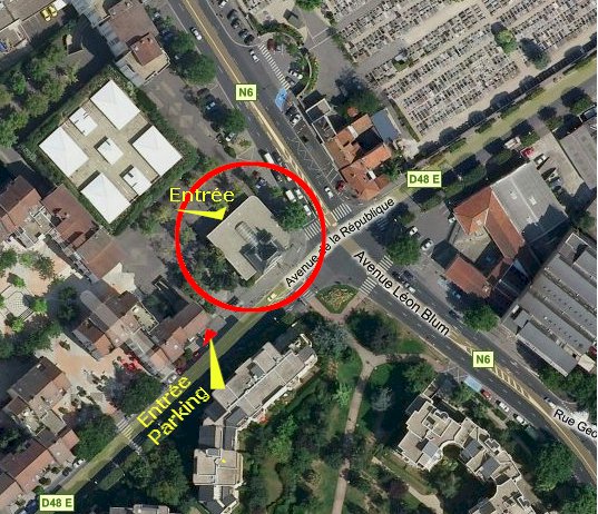 Plan d'accès Croix des Ouches Maisons-Alfort (94) Plan d'accès Croix des Ouches Maisons-Alfort (94)