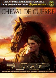affiche Collector A3 Cheval de Guerre Espoir en Tête Rotary Avant Première